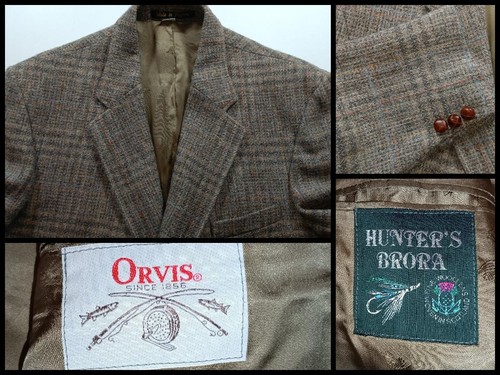 Vtg orvis hunters brora - orvis,