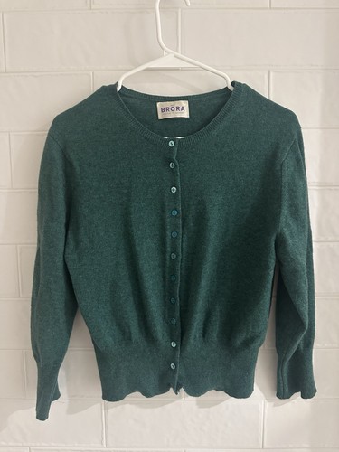 Brora scottish cashmere green - brora,